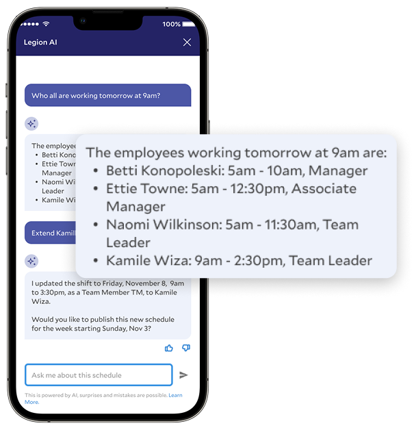 Schedule Summary Assistant