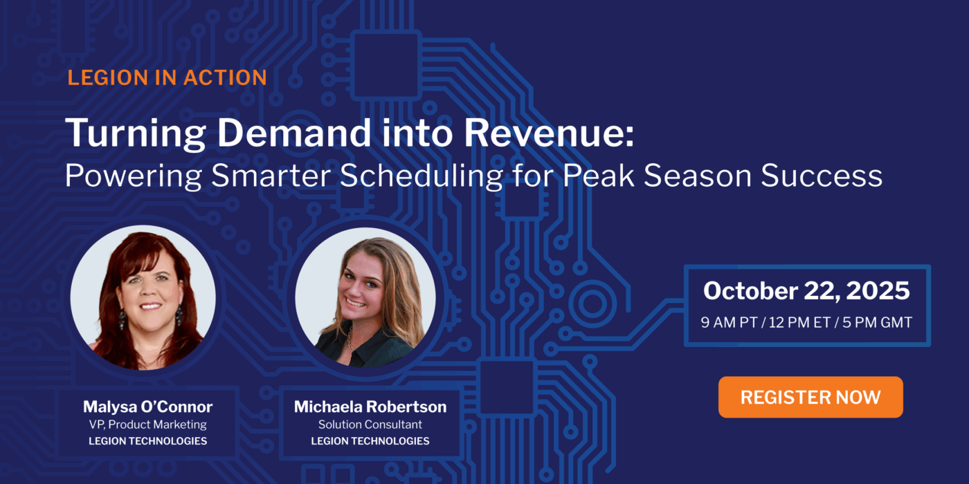 Turning Demand into Revenue: Powering Smarter Scheduling for Peak Season Success