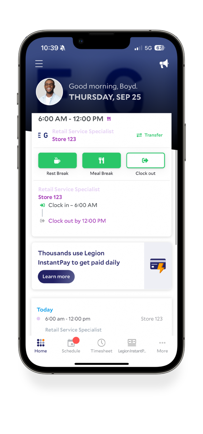 Centralized Home Screen With Shell