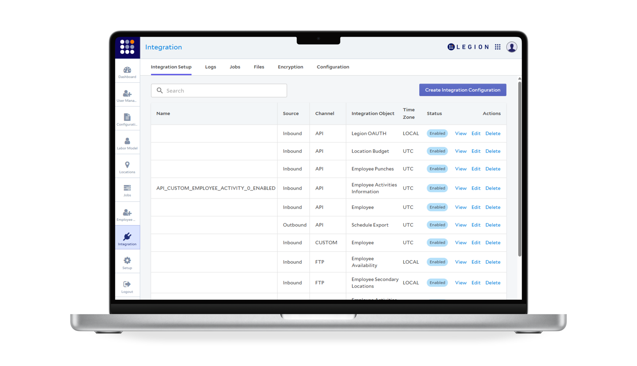 Integration Setup With Shell